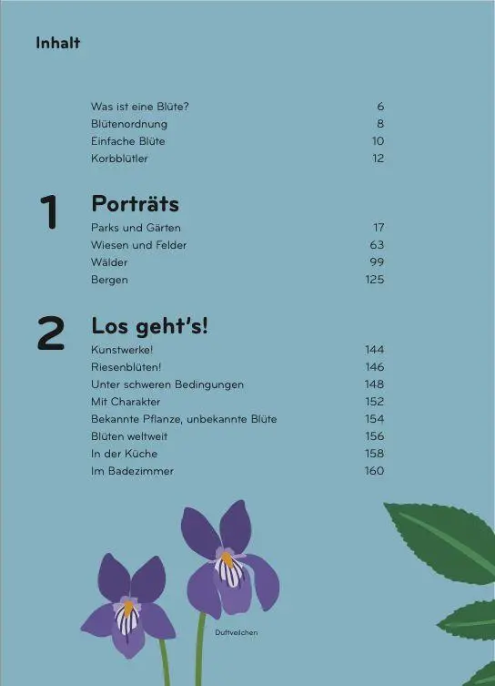 Bild: 9783039641314 | Florama | Entdecke und beobachte die kunterbunte Welt der Blumen