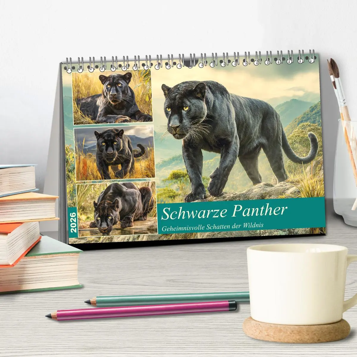 Bild: 9783457801314 | Schwarze Panther. Geheimnisvolle Schatten der Wildnis...