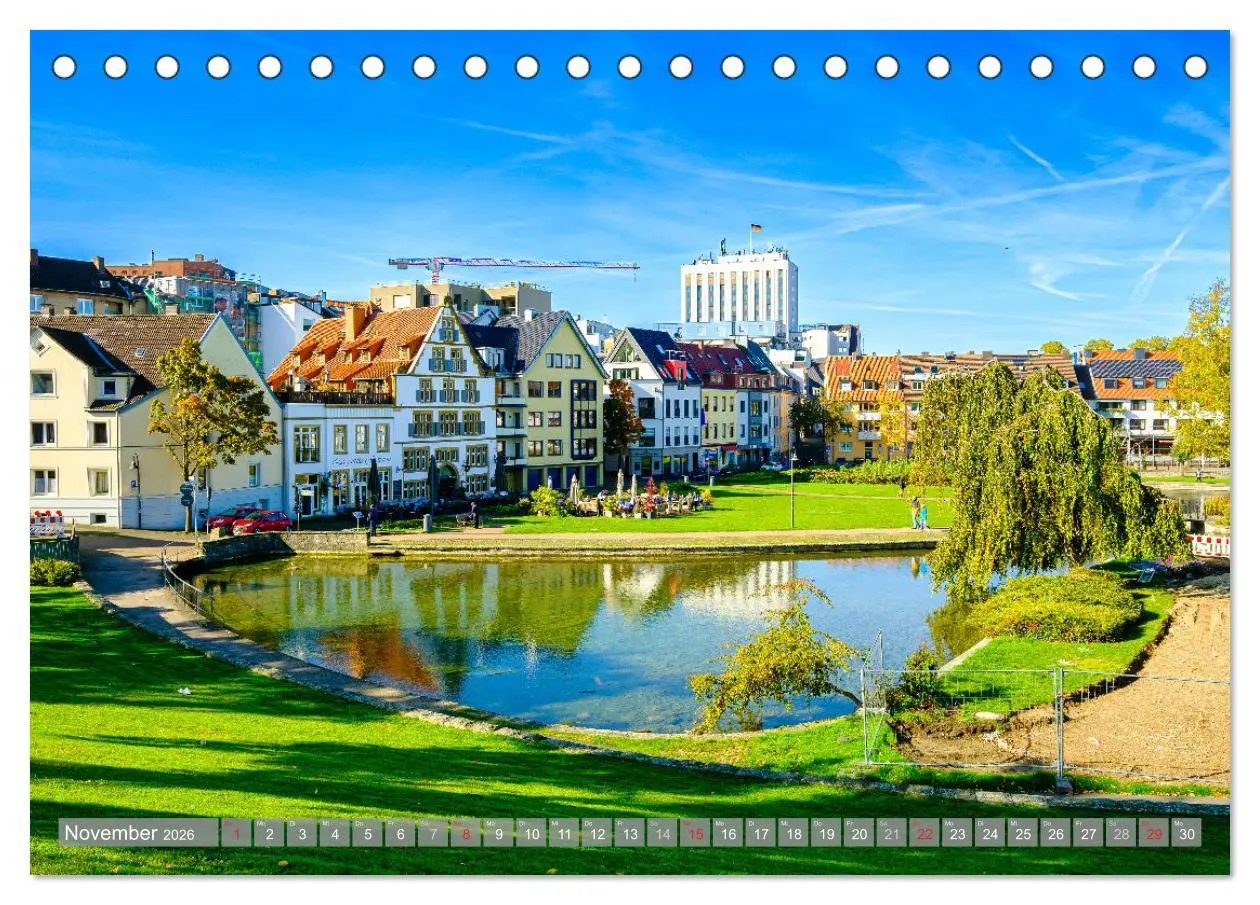 Bild: 9783457971314 | Ein Blick auf Paderborn (Tischkalender 2026 DIN A5 quer), CALVENDO...