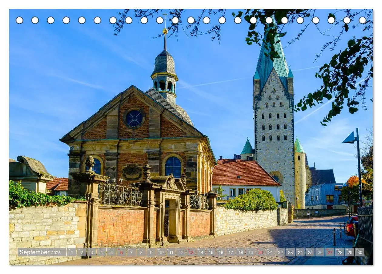Bild: 9783457971314 | Ein Blick auf Paderborn (Tischkalender 2026 DIN A5 quer), CALVENDO...