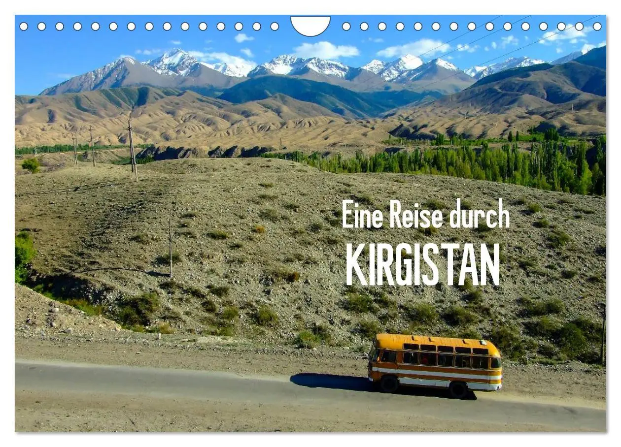 Cover: 9783516131314 | Eine Reise durch Kirgistan (Wandkalender 2026 DIN A4 quer),...