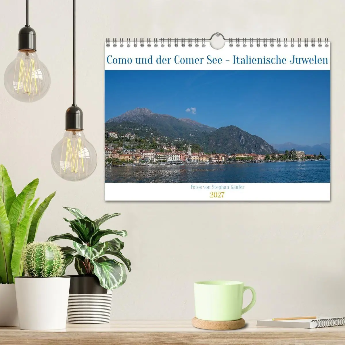 Bild: 9783516821314 | Como und der Comer See (Wandkalender 2027 DIN A4 quer), CALVENDO...