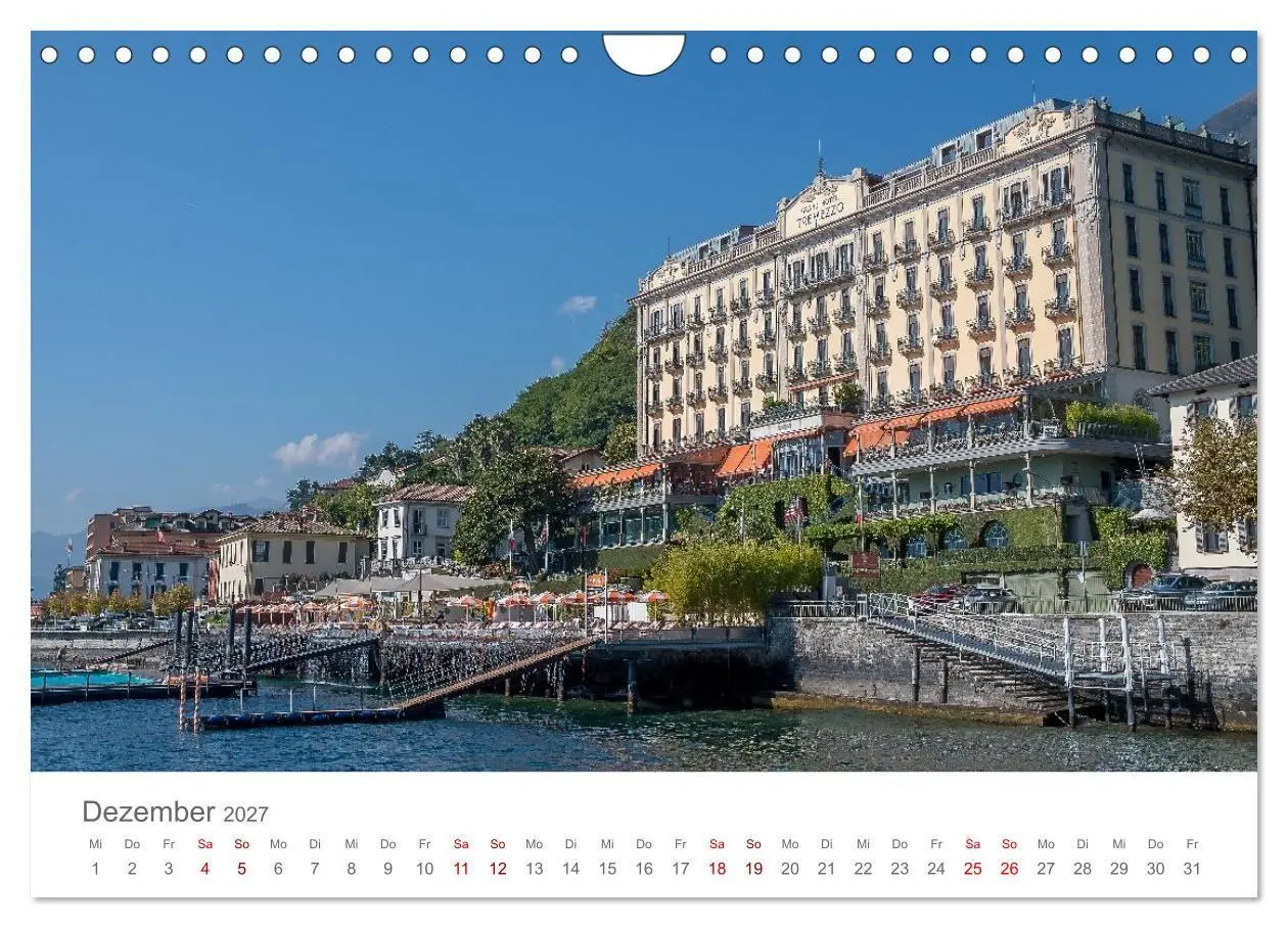 Bild: 9783516821314 | Como und der Comer See (Wandkalender 2027 DIN A4 quer), CALVENDO...