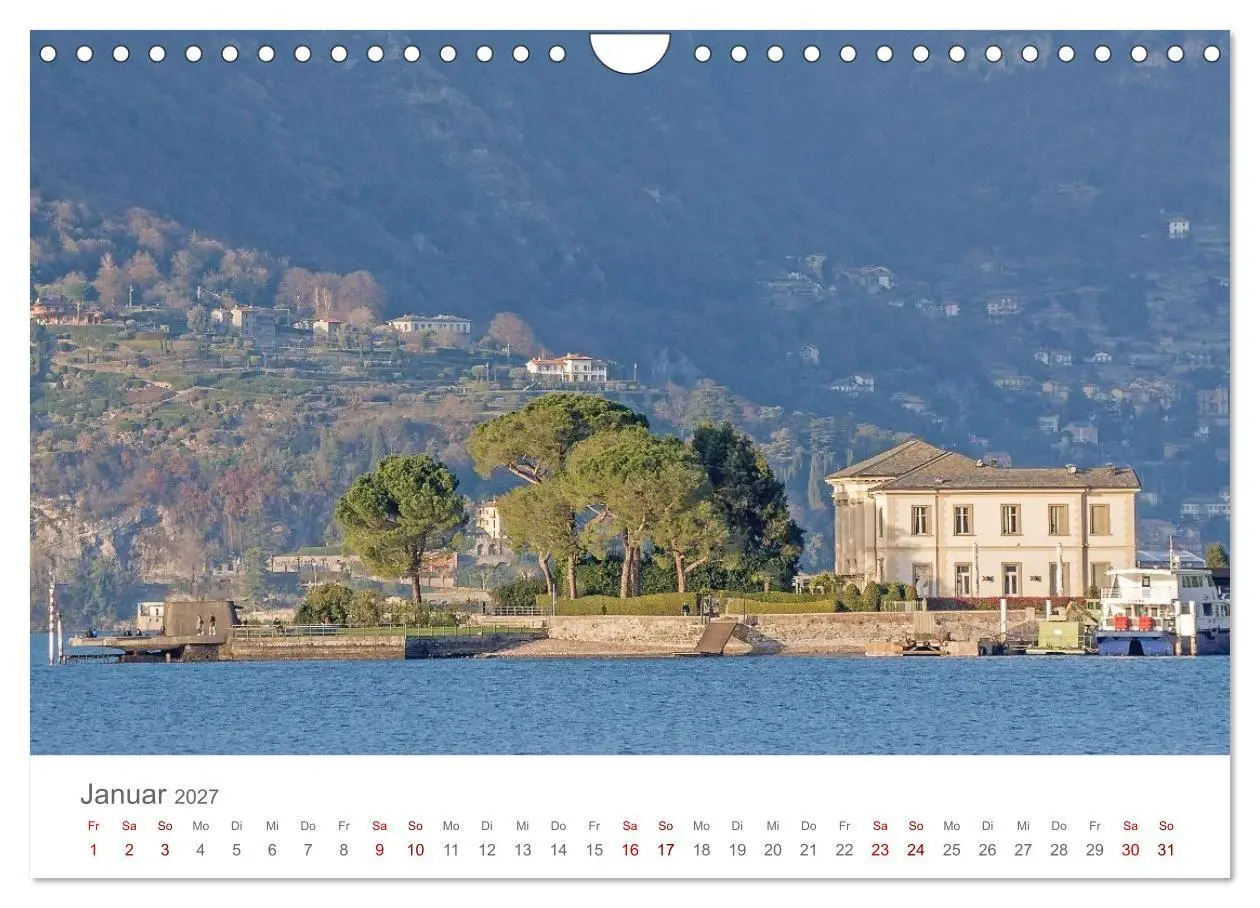 Bild: 9783516821314 | Como und der Comer See (Wandkalender 2027 DIN A4 quer), CALVENDO...