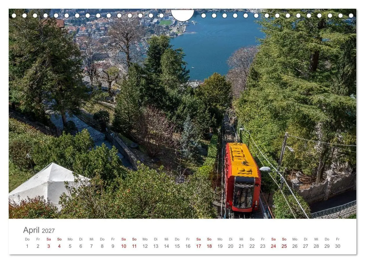 Bild: 9783516821314 | Como und der Comer See (Wandkalender 2027 DIN A4 quer), CALVENDO...