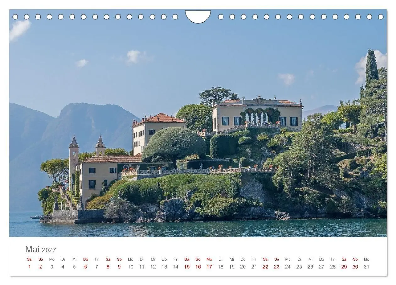 Bild: 9783516821314 | Como und der Comer See (Wandkalender 2027 DIN A4 quer), CALVENDO...