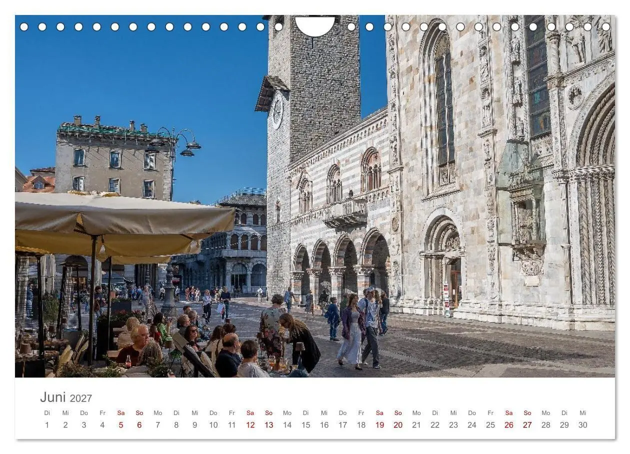 Bild: 9783516821314 | Como und der Comer See (Wandkalender 2027 DIN A4 quer), CALVENDO...