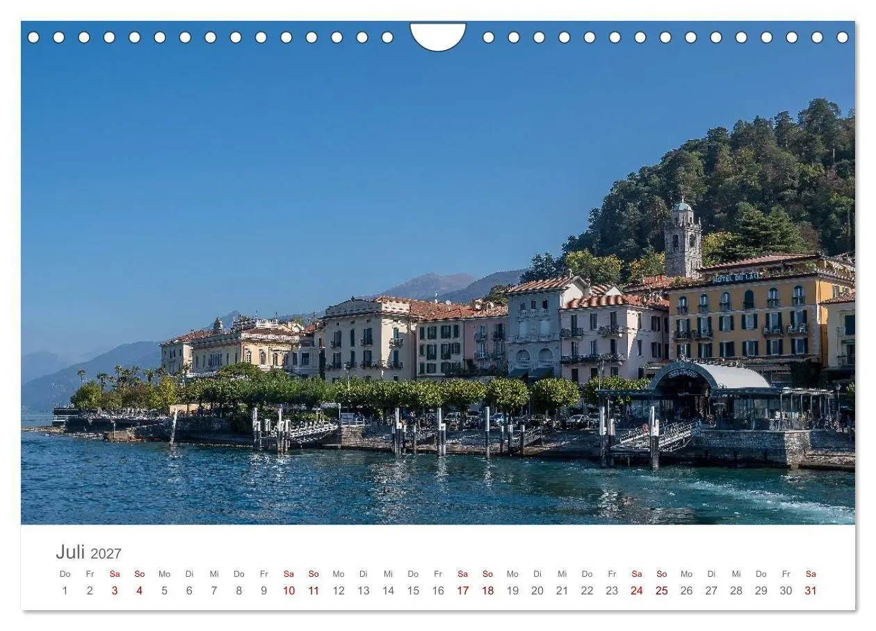 Bild: 9783516821314 | Como und der Comer See (Wandkalender 2027 DIN A4 quer), CALVENDO...