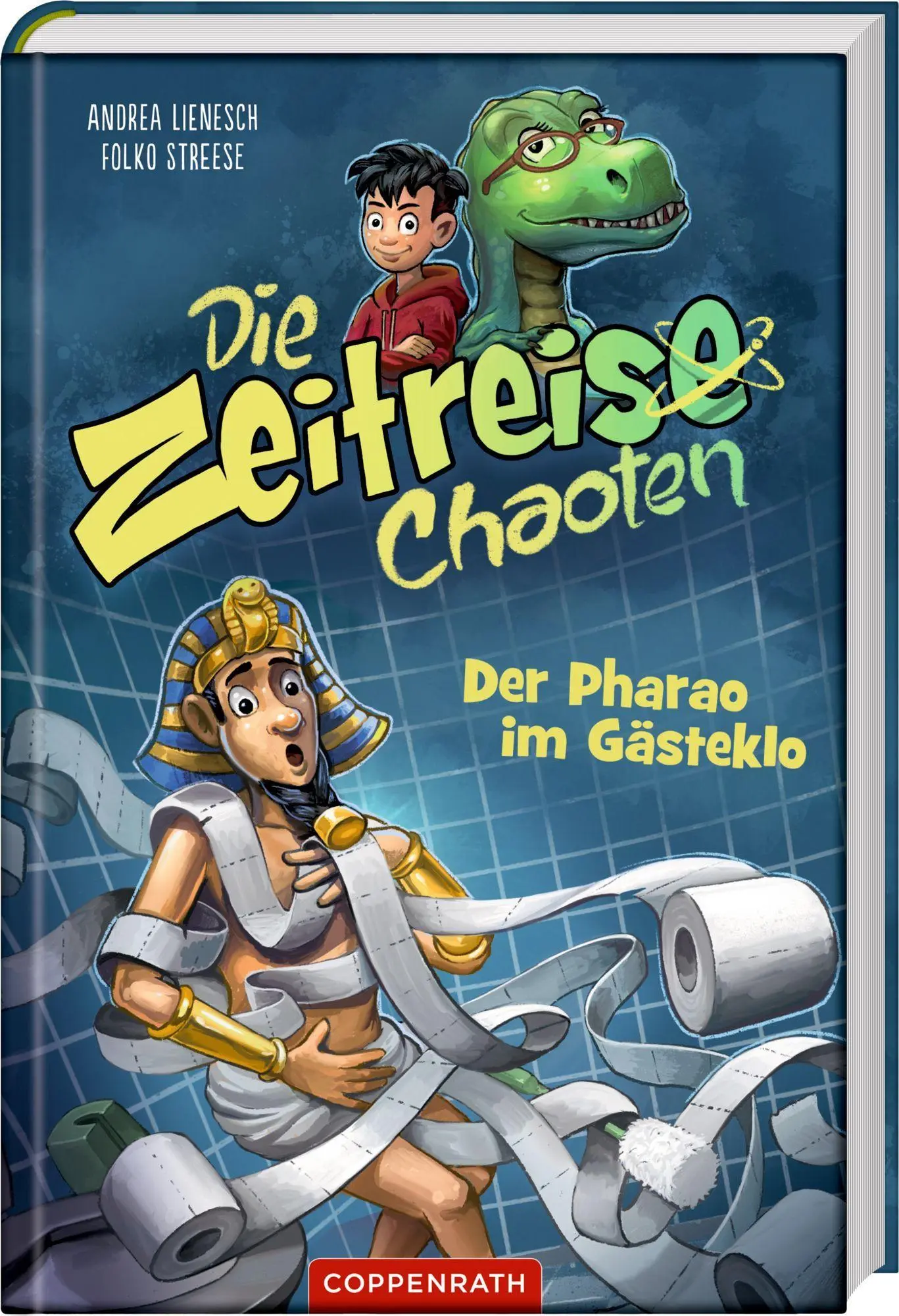 Cover: 9783649651314 | Die Zeitreise-Chaoten (Bd. 1) | Der Pharao im Gästeklo | Lienesch