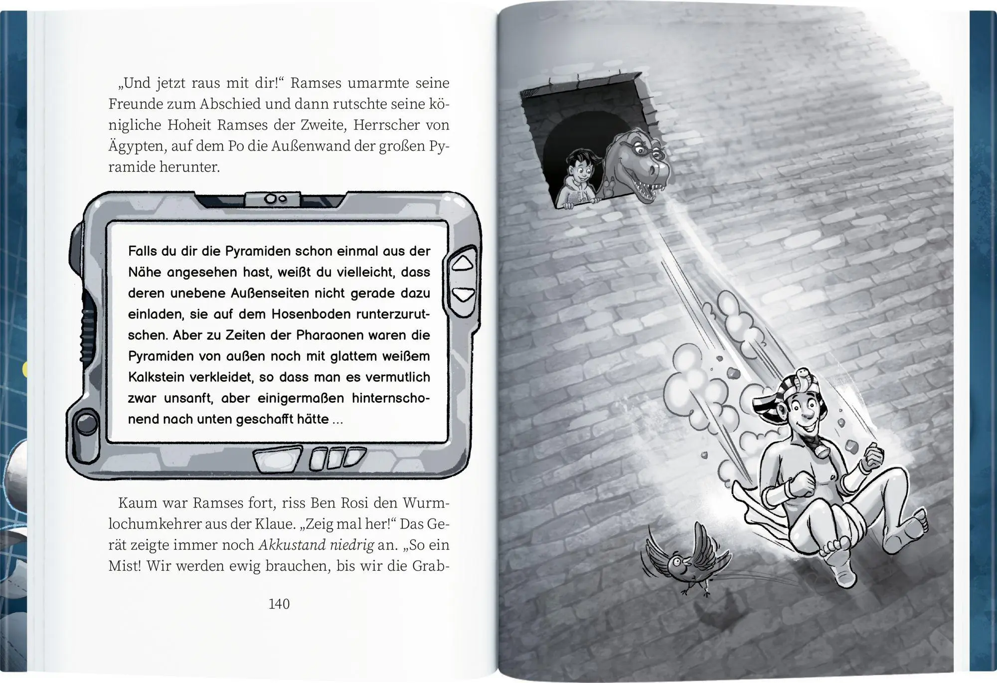 Bild: 9783649651314 | Die Zeitreise-Chaoten (Bd. 1) | Der Pharao im Gästeklo | Lienesch