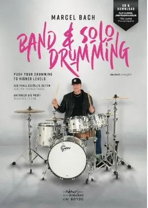 Cover: 9783940161314 | Band &amp; Solo Drumming | Marcel Bach | MP3 | 320 S. | Deutsch | 2023