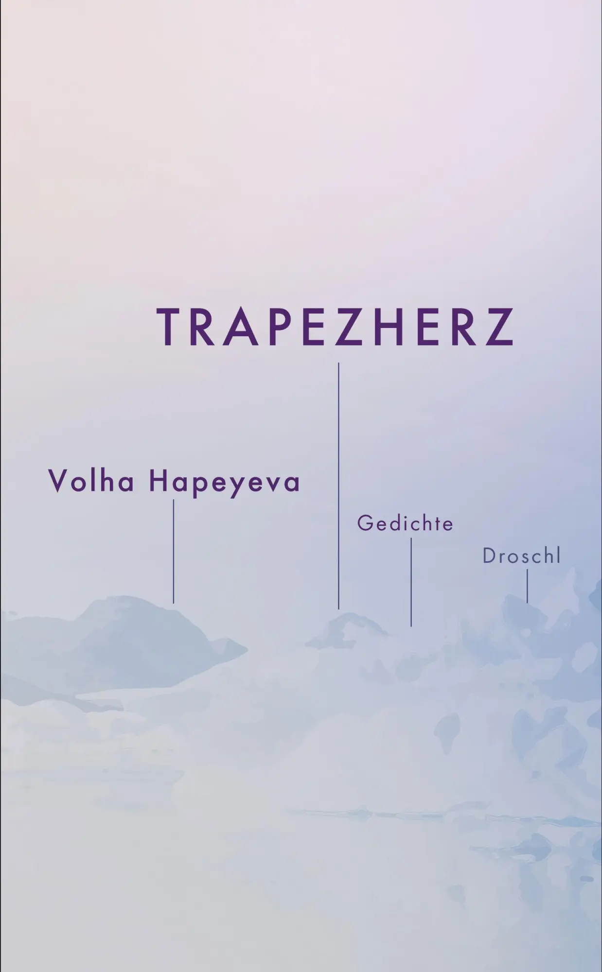 Cover: 9783990591314 | Trapezherz | Gedichte | Volha Hapeyeva | Buch | 112 S. | Deutsch