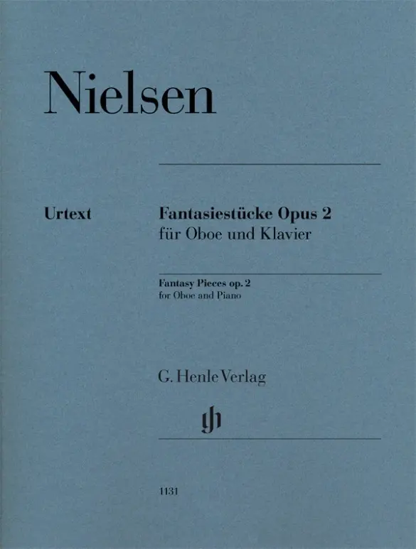 Cover: 9790201811314 | Carl Nielsen - Fantasiestücke op. 2 für Oboe und Klavier | Heitmann