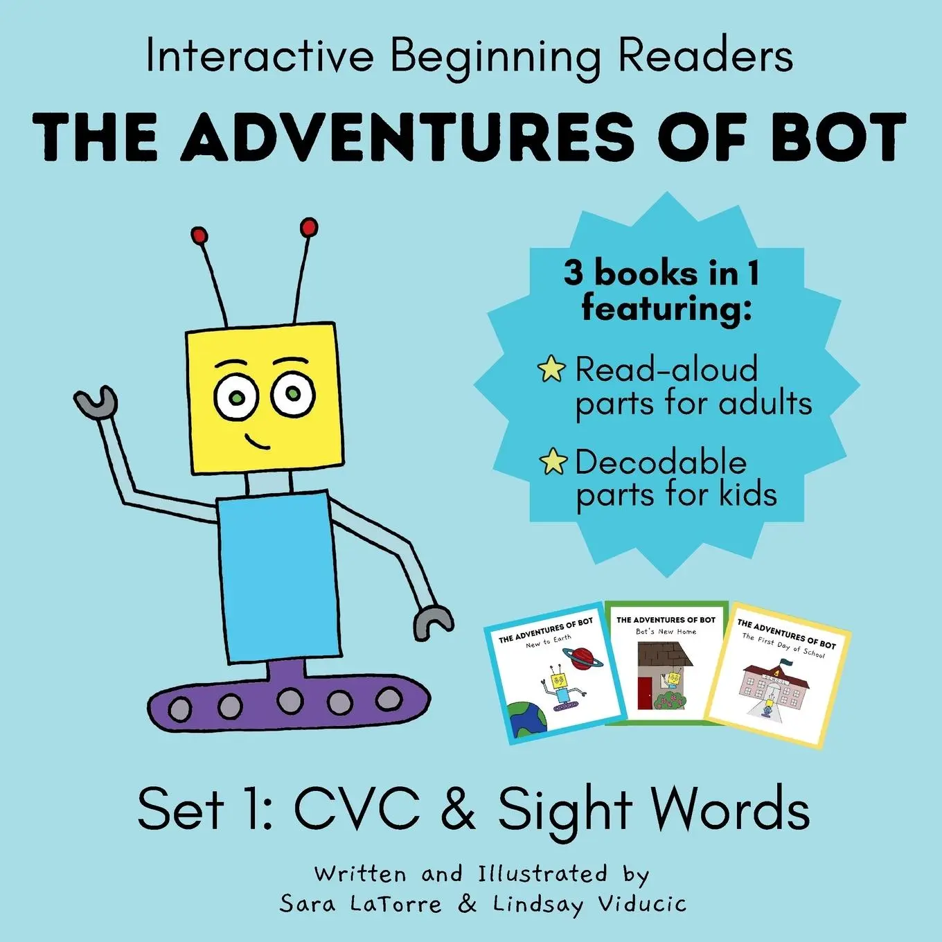 Cover: 9798991831314 | The Adventures of Bot - Set 1 | Interactive Beginning Readers | Buch