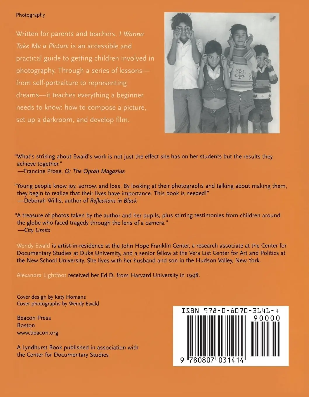 Rückseite: 9780807031414 | I Wanna Take Me a Picture | Wendy Ewald (u. a.) | Taschenbuch | 2002