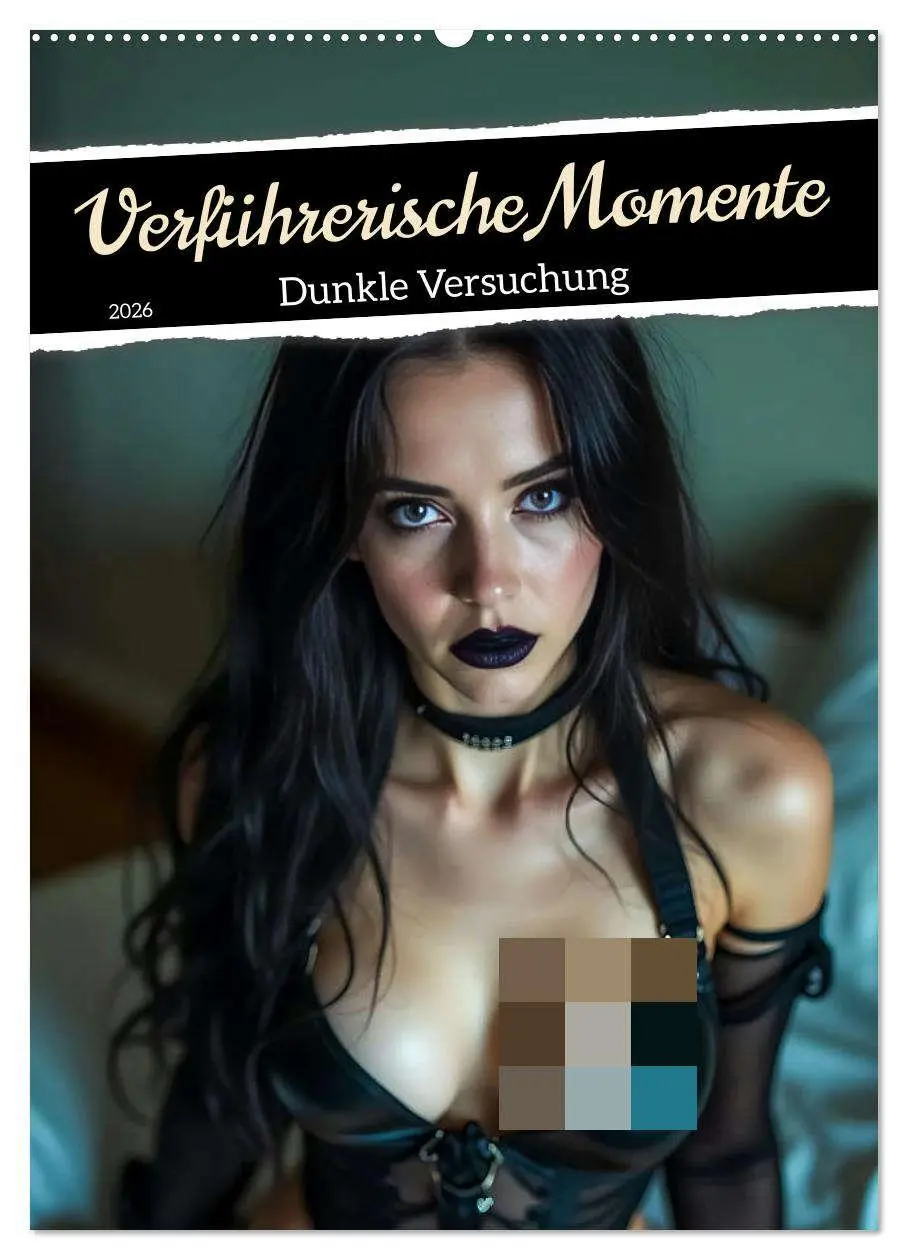 Cover: 9783457271414 | Verführerische Momente - Dunkle Versuchung (Wandkalender 2026 DIN...