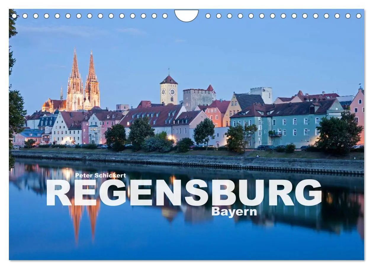 Cover: 9783516121414 | Regensburg - Bayern (Wandkalender 2026 DIN A4 quer), CALVENDO...