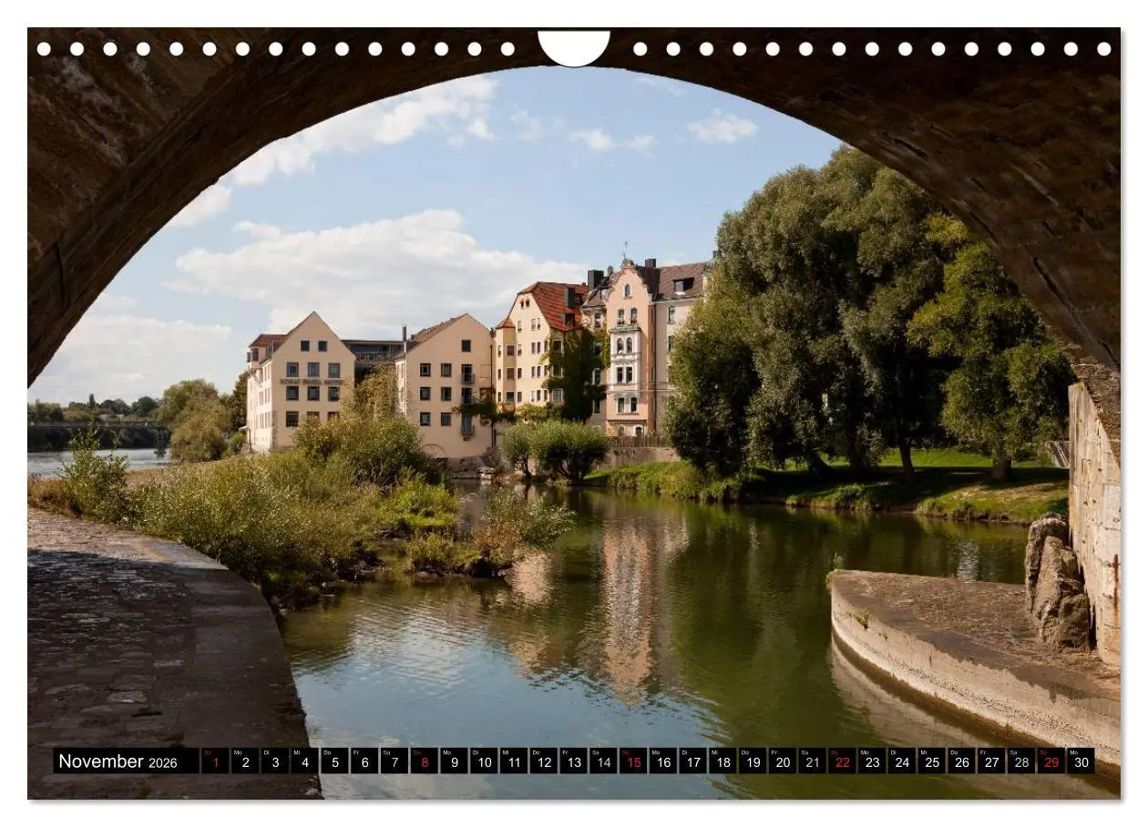 Bild: 9783516121414 | Regensburg - Bayern (Wandkalender 2026 DIN A4 quer), CALVENDO...