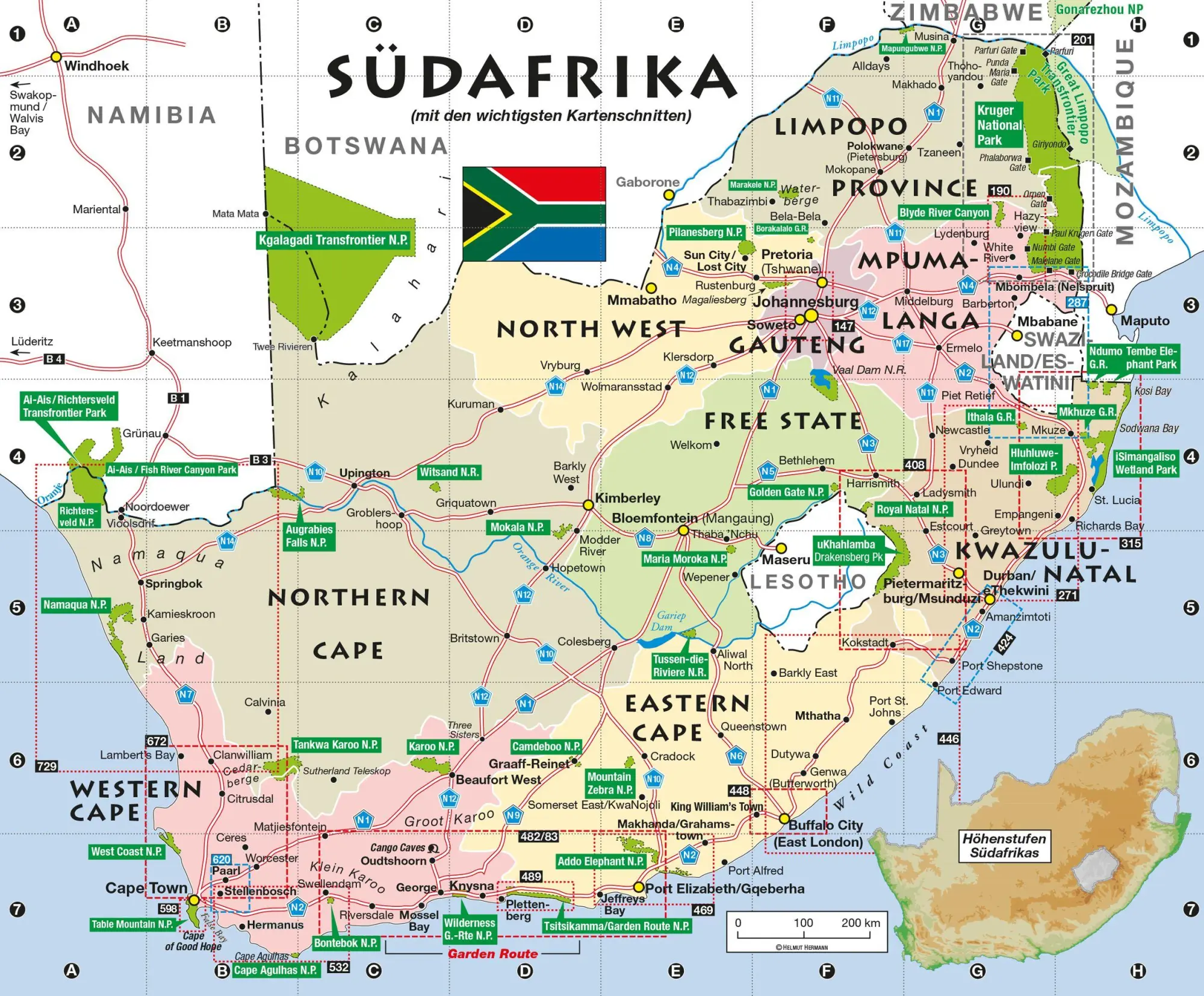 Bild: 9783689861414 | Reise Know-How Reiseführer Südafrika | Helmut Hermann (u. a.) | Buch