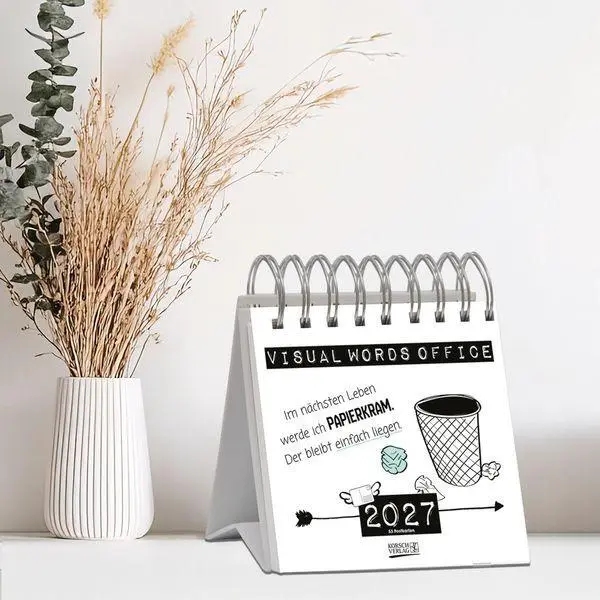 Bild: 9783819301414 | Visual Words Office 2027 | Korsch Verlag | Kalender | Spiralbindung