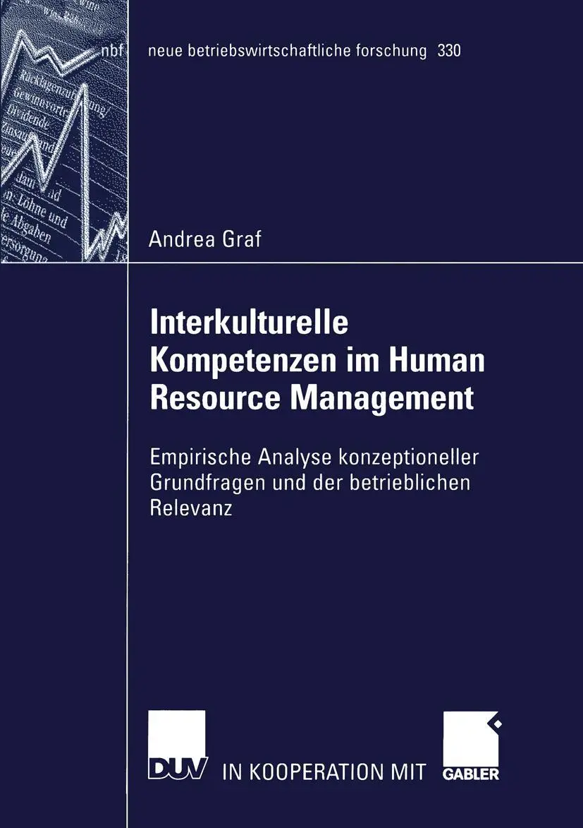 Cover: 9783824491414 | Interkulturelle Kompetenzen im Human Resource Management | Andrea Graf