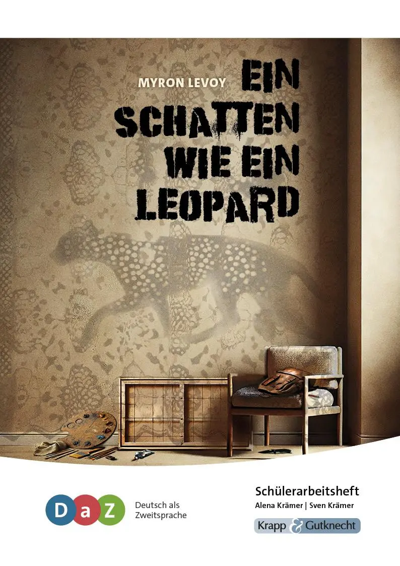 Cover: 9783963231414 | Ein Schatten wie ein Leopard - Schülerarbeitsheft für Deutsch als...