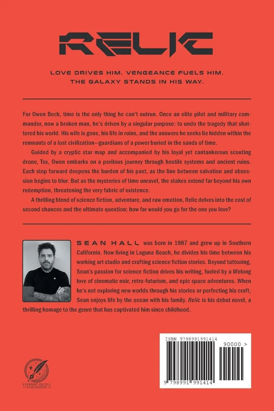 Rückseite: 9798991991414 | RELIC | Sean Hall | Taschenbuch | Englisch | 2025 | EAN 9798991991414