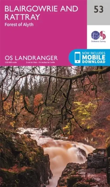 Cover: 9780319261514 | Blairgowrie &amp; Forest of Alyth | Ordnance Survey | (Land-)Karte | 2016