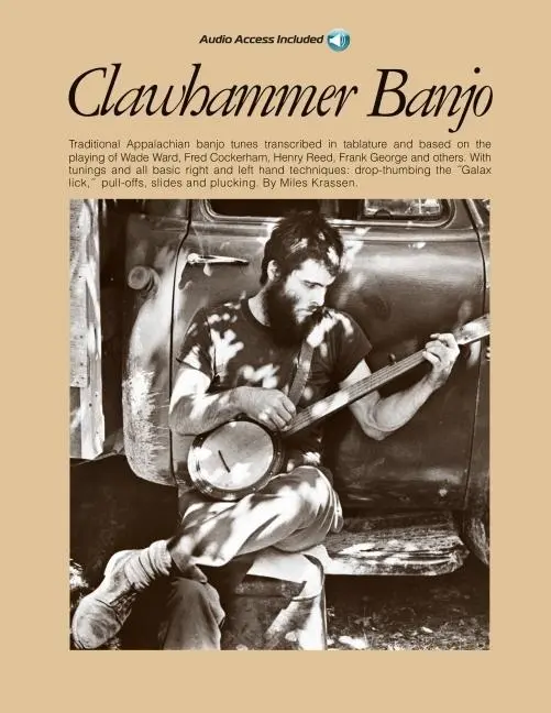 Cover: 9780825601514 | Clawhammer Banjo - Book/Online Audio | Miles Krassen | Taschenbuch
