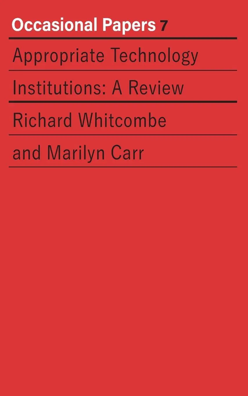 Cover: 9781853391514 | Appropriate Technology Institutions | A Review | Whitcombe (u. a.)
