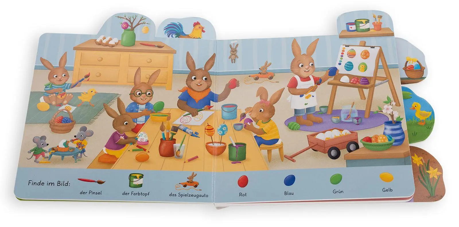 Bild: 9783401721514 | Suchbuch für kleine Entdecker. Wo die Osterhasen wohnen | Andersen