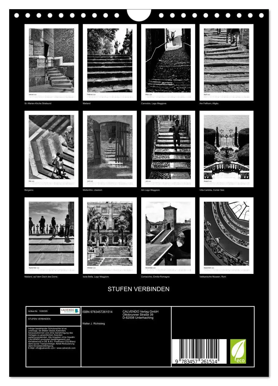 Bild: 9783457261514 | STUFEN VERBINDEN (Wandkalender 2026 DIN A4 hoch), CALVENDO...