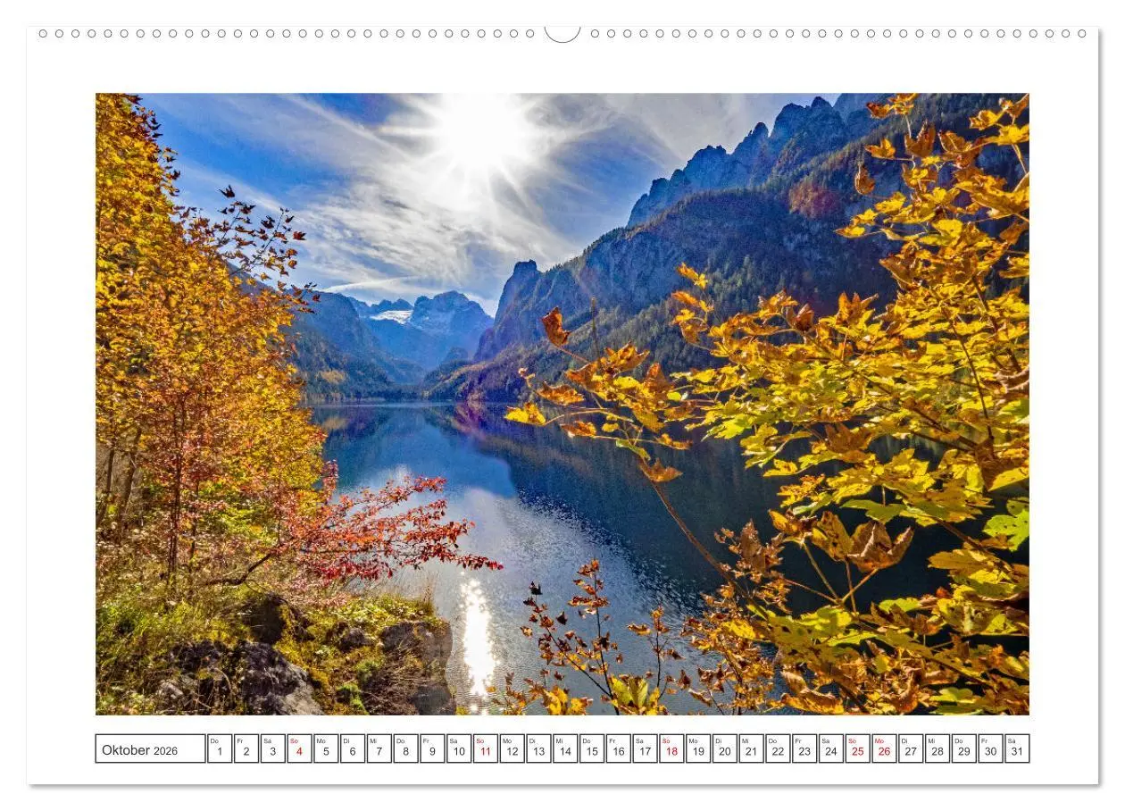 Bild: 9783457401514 | Herzliche Grüße aus Gosau (hochwertiger Premium Wandkalender 2026...