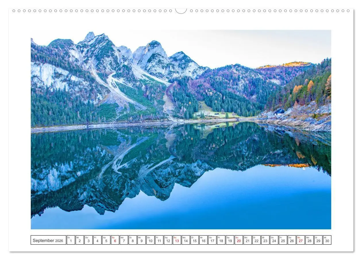 Bild: 9783457401514 | Herzliche Grüße aus Gosau (hochwertiger Premium Wandkalender 2026...