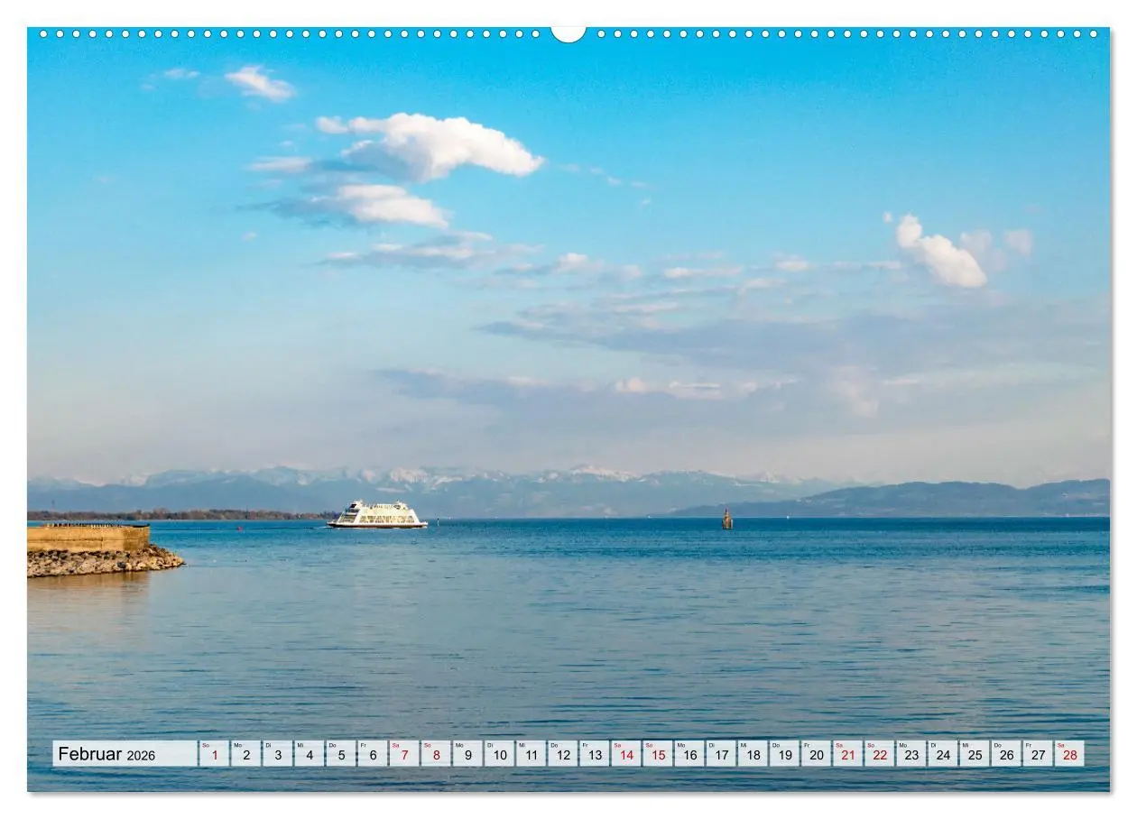 Bild: 9783457641514 | Traumhafter Bodensee (Wandkalender 2026 DIN A2 quer), CALVENDO...