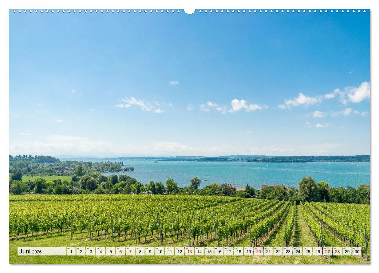 Bild: 9783457641514 | Traumhafter Bodensee (Wandkalender 2026 DIN A2 quer), CALVENDO...