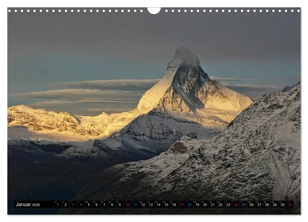 Bild: 9783457881514 | MATTERHORN. Faszination und Magie (Wandkalender 2026 DIN A3 quer),...