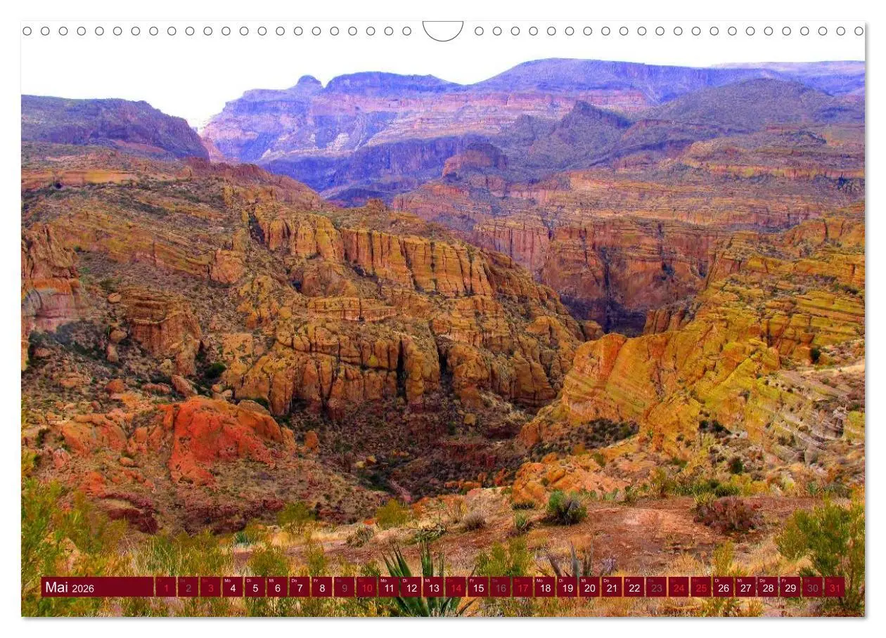 Bild: 9783516111514 | Arizona ¿ Impressionen (Wandkalender 2026 DIN A3 quer), CALVENDO...