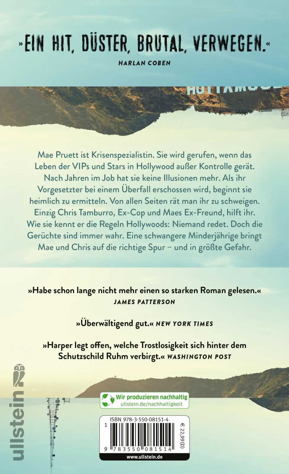 Rückseite: 9783550081514 | Alles schweigt | Jordan Harper | Buch | 384 S. | Deutsch | 2023