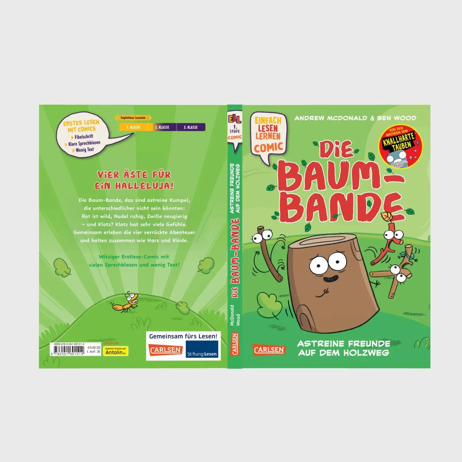 Bild: 9783551691514 | Die Baum-Bande: Astreine Freunde auf dem Holzweg | Andrew Mcdonald