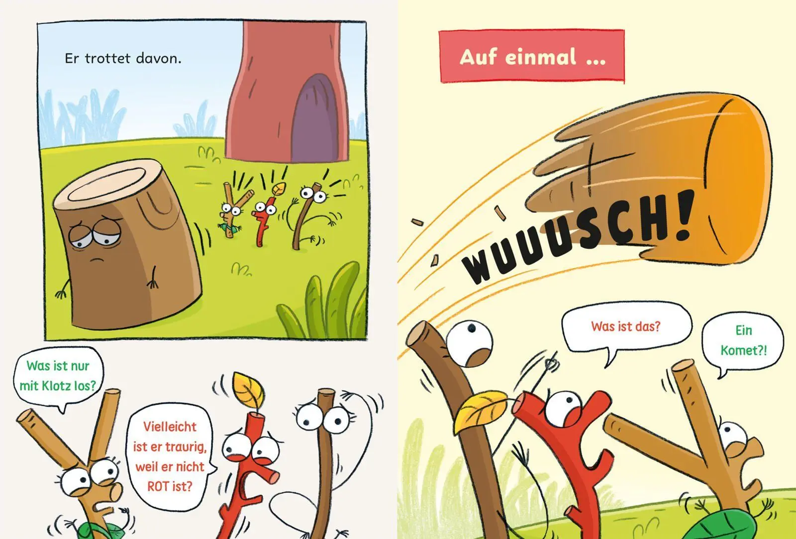 Bild: 9783551691514 | Die Baum-Bande: Astreine Freunde auf dem Holzweg | Andrew Mcdonald