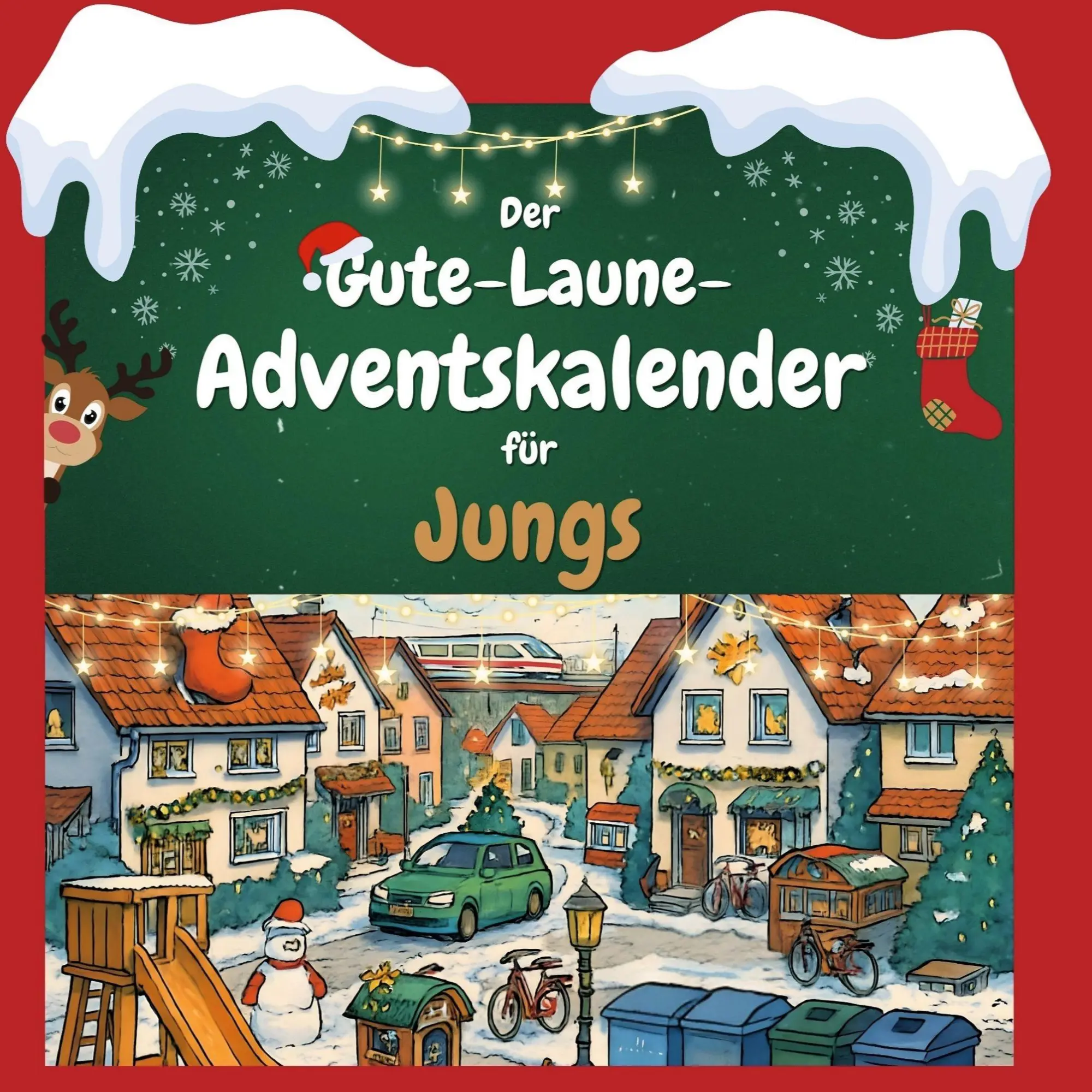 Cover: 9783695311514 | Der Gute-Laune-Adventskalender für Jungs | Sofia Müller | Taschenbuch