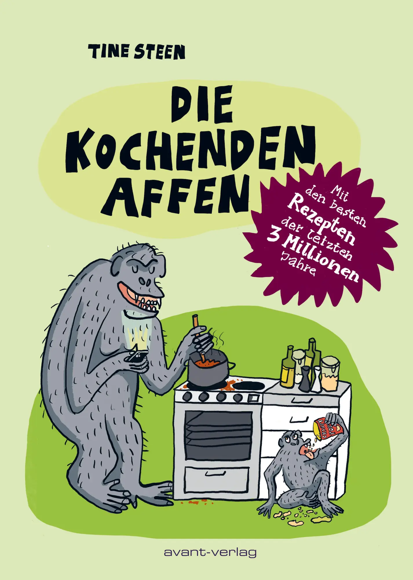 Cover: 9783964451514 | Die kochenden Affen | Tine Steen | Taschenbuch | 296 S. | Deutsch