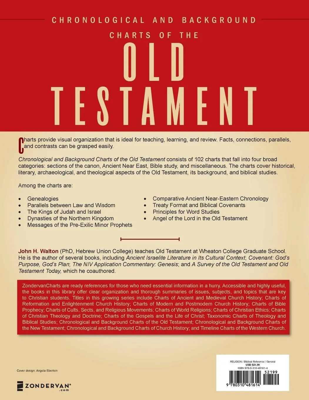 Rückseite: 9780310481614 | The Chronological and Background Charts of the Old Testament...