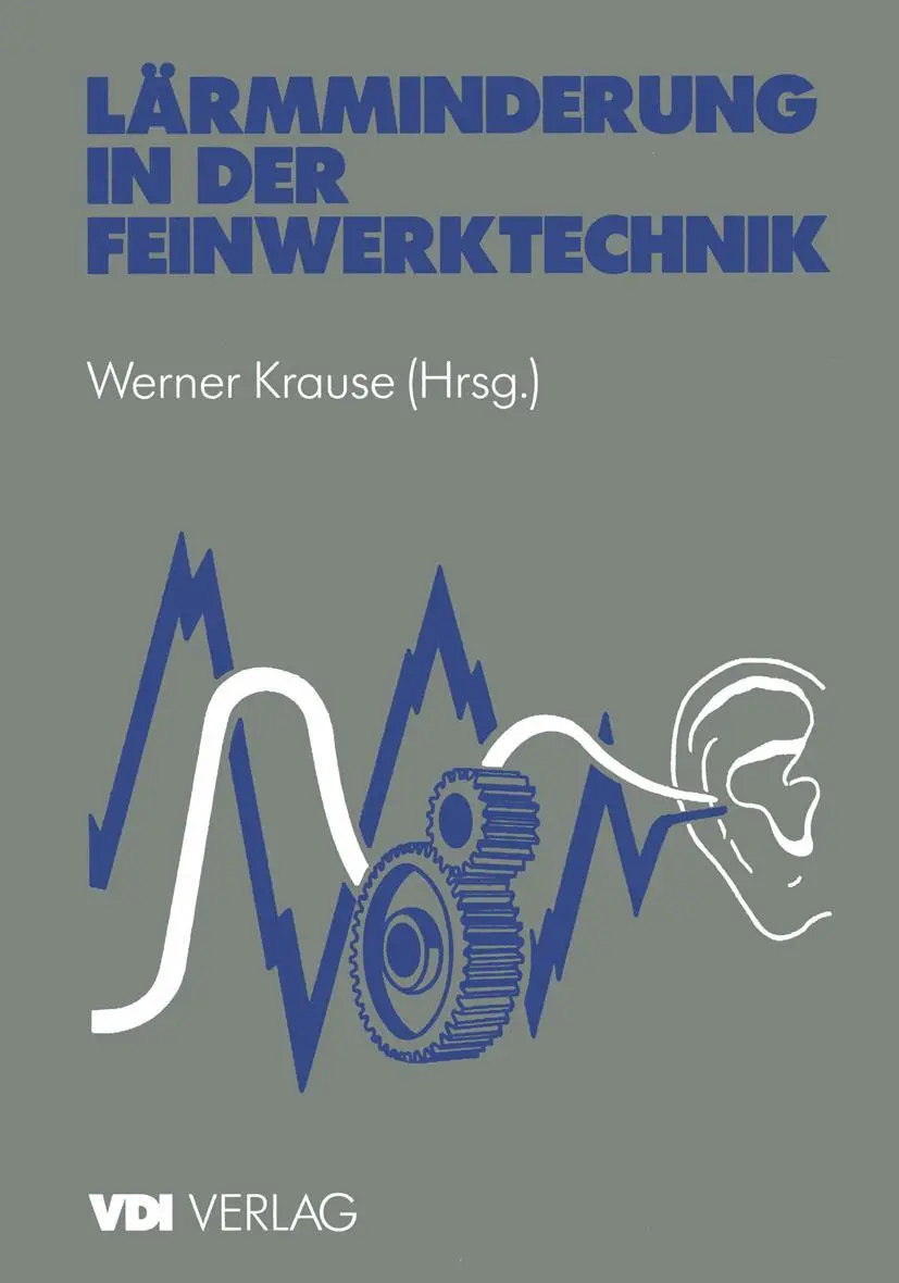 Cover: 9783540621614 | Lärmminderung in der Feinwerktechnik | Werner Krause | Taschenbuch | x