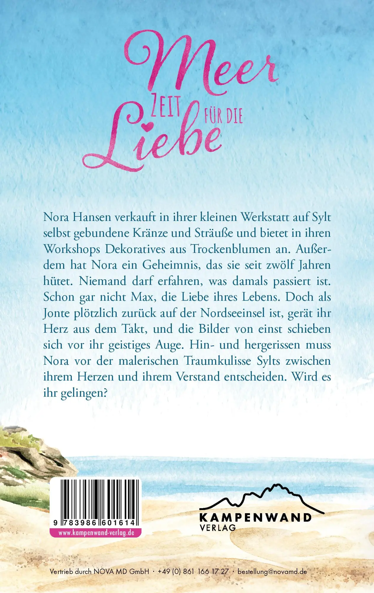 Rückseite: 9783986601614 | Meer Zeit für die Liebe | Nele Blohm | Taschenbuch | 254 S. | Deutsch