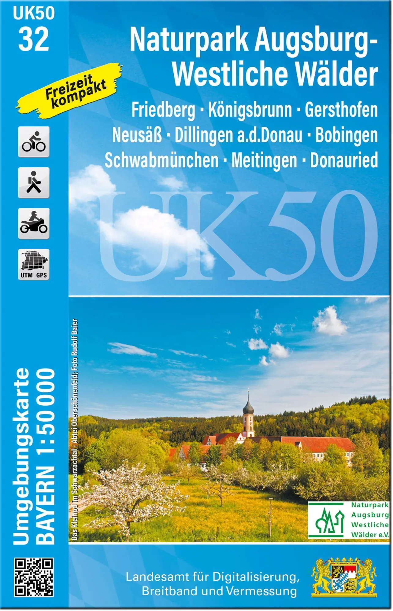 Cover: 9783987761614 | UK50-32 Naturpark Augsburg - Westliche Wälder | Digitalisierung | 2026