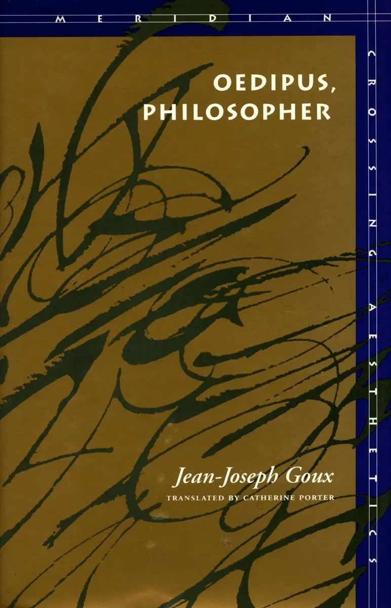 Cover: 9780804721714 | Oedipus, Philosopher | Jean-Joseph Goux | Taschenbuch | Englisch