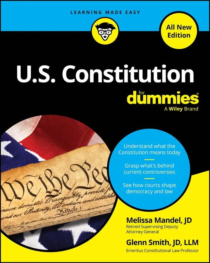 Cover: 9781394391714 | U.S. Constitution For Dummies, All New Edition | Glenn Smith (u. a.)