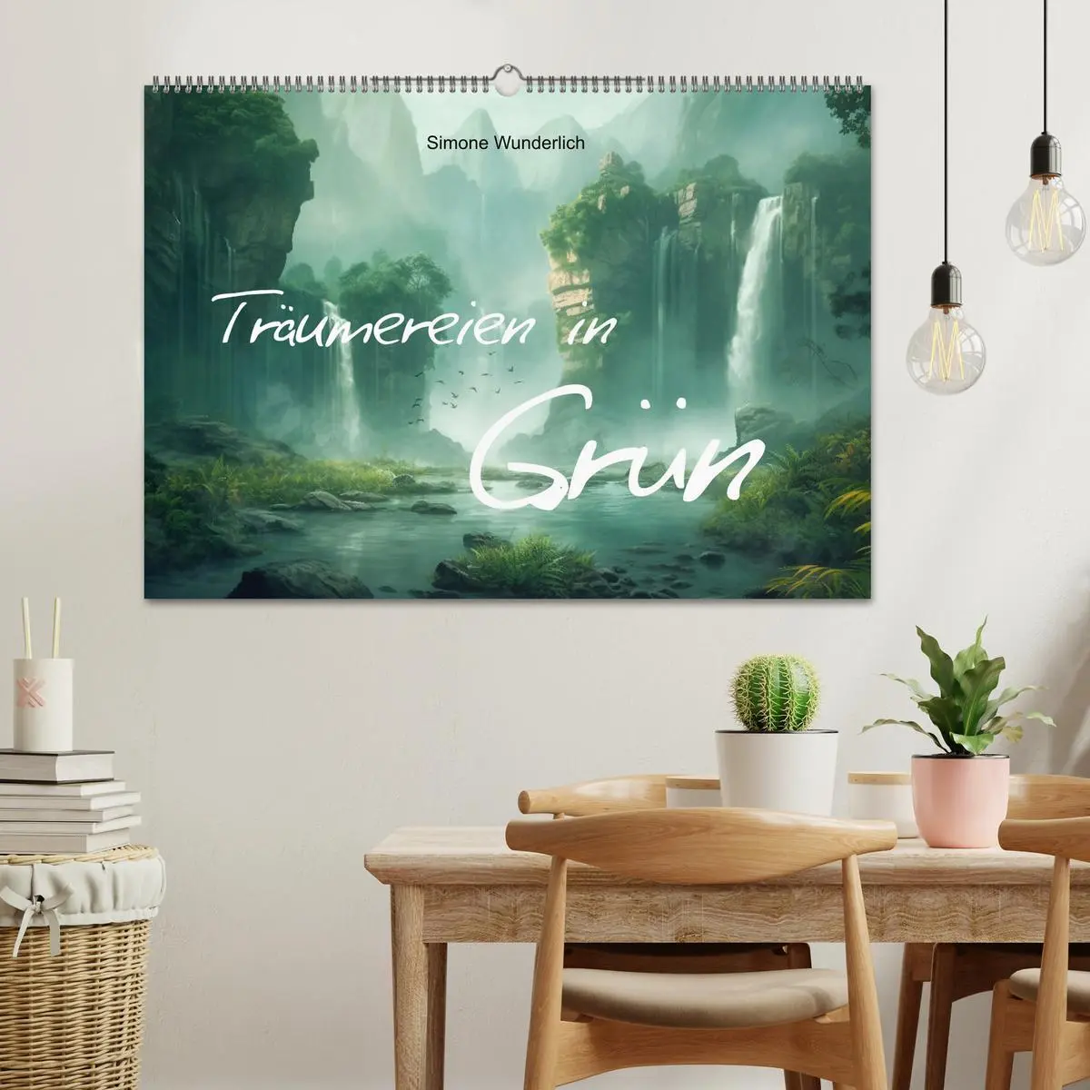 Bild: 9783457481714 | Träumereien in Grün (Wandkalender 2026 DIN A2 quer), CALVENDO...